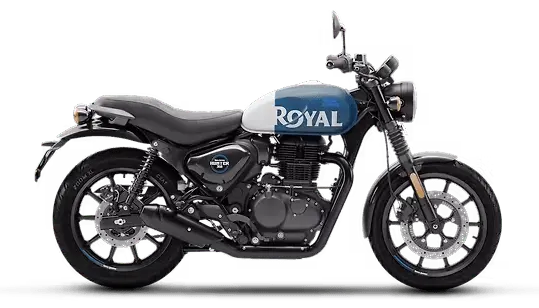 Royal Enfield Hunter 350 Rebel Blue